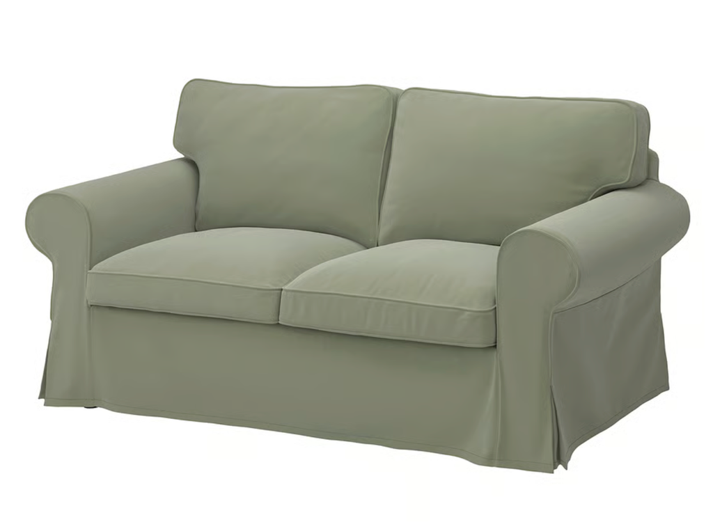 Ektorp 2тай бүрээс ногоон hakebo