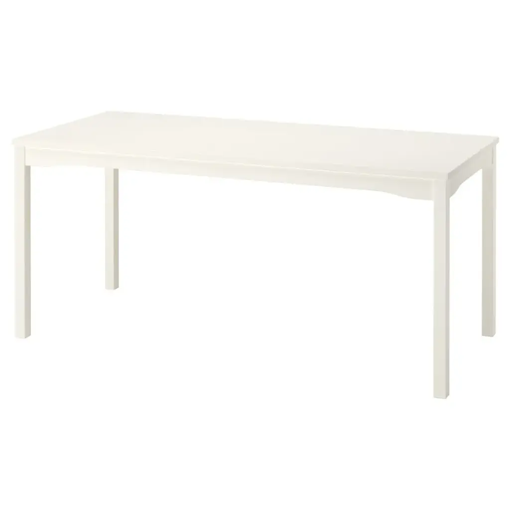 Hauga 118*74см цагаан ширээ