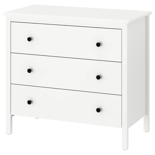 Koppang 90*83см 3тай цагаан комод