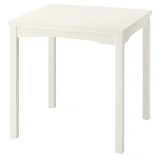 [805.792.28] Hauga 74*74см цагаан ширээ