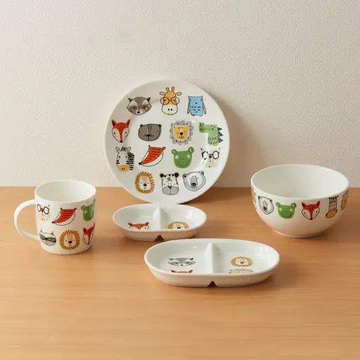 [2111100019170] Nitori 5тай хүүхдийн аяганы сет