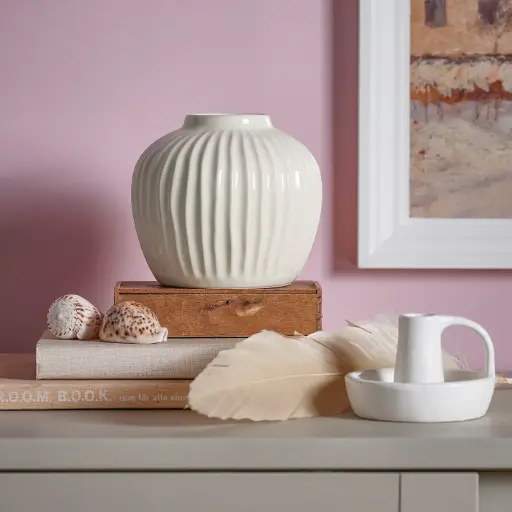 [406.073.13] Pelarbjork 14см цагаан вааз