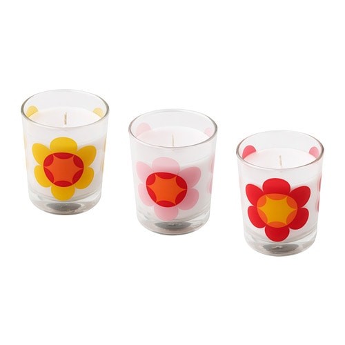 [804.182.64] Sommar 3тай цэцэгтэй лаа