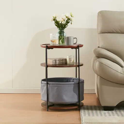 [2610144580009] Nitori дугуй ширээ гүйдэг